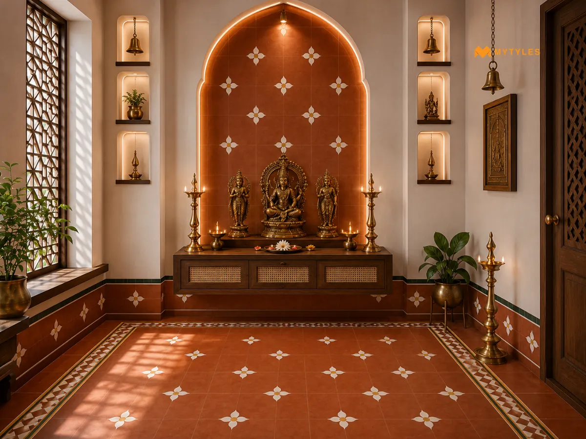 Terracotta Color Tiles for a Warm, Earthy Ambience